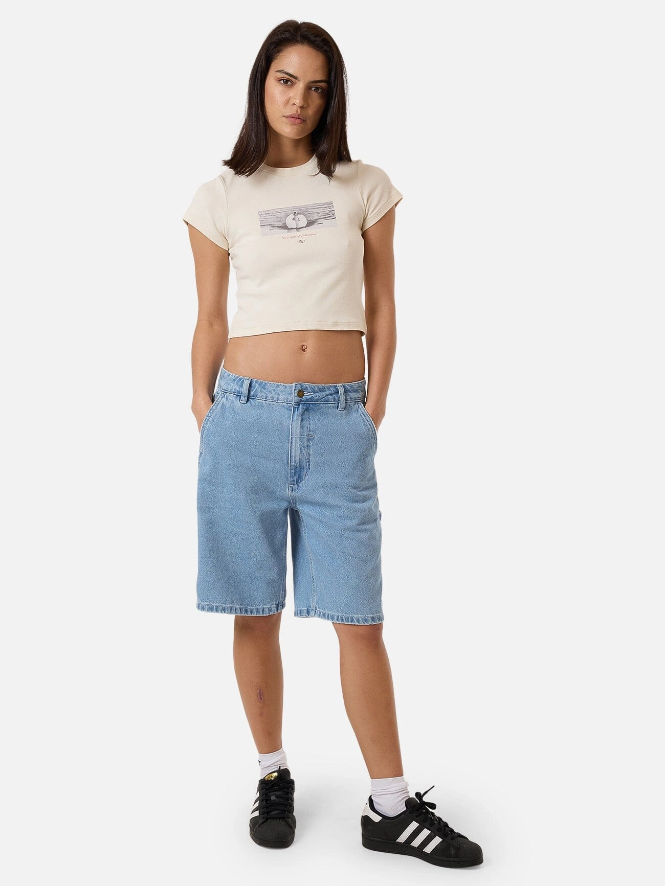 Swan Song Mini Tee - Heritage White