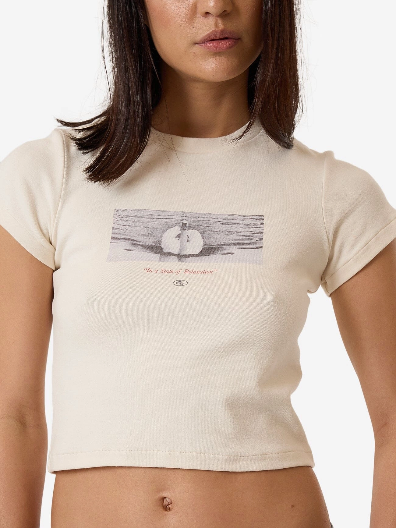 Swan Song Mini Tee - Heritage White