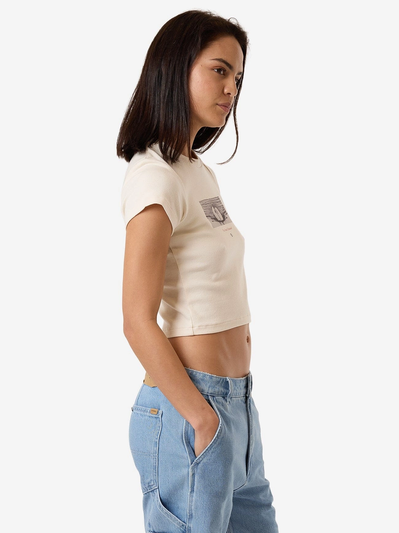 Swan Song Mini Tee - Heritage White