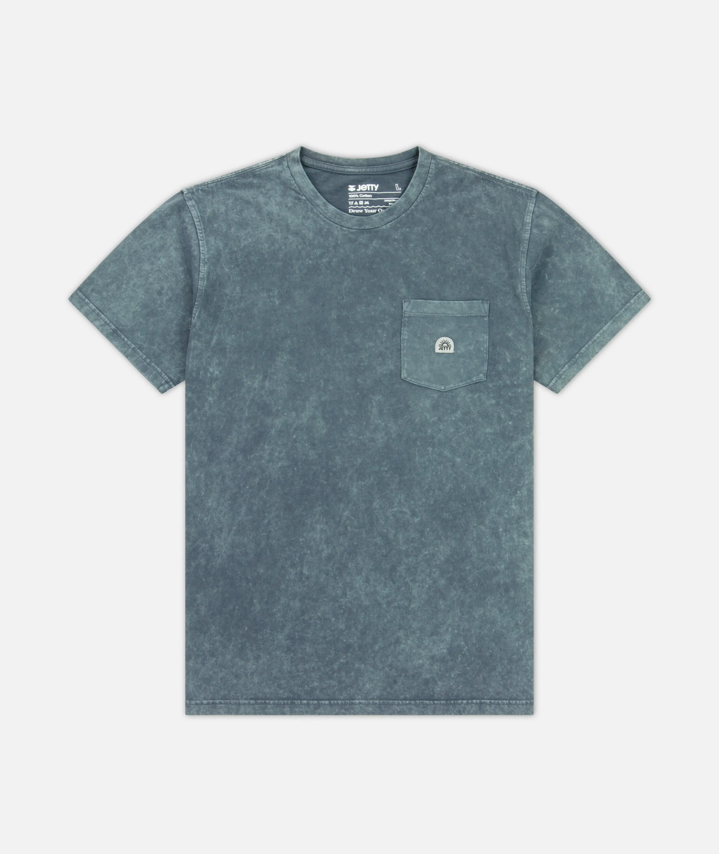Tanker Heavyweight Tee - Indigo
