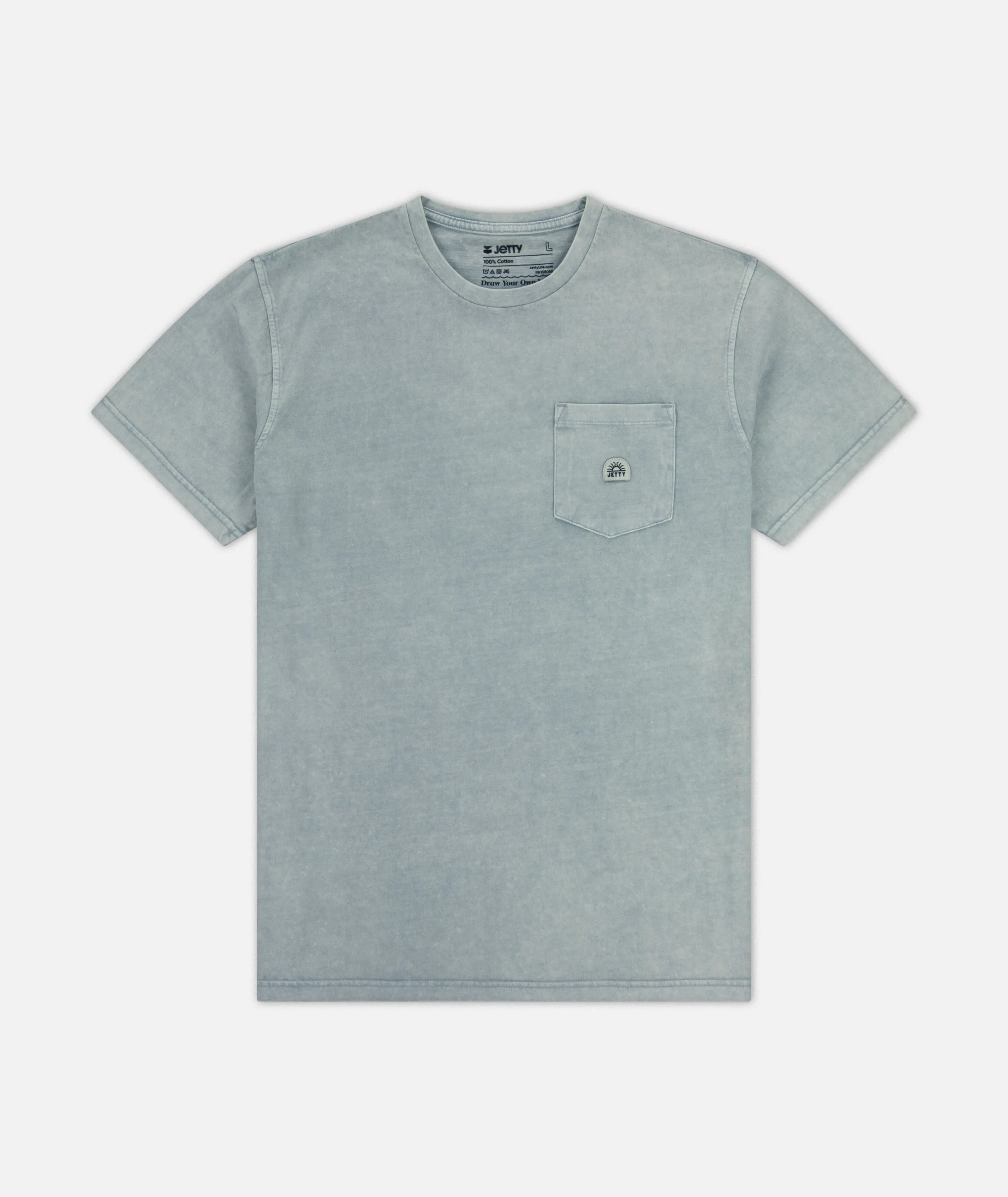 Tanker Heavyweight Tee - Light Blue