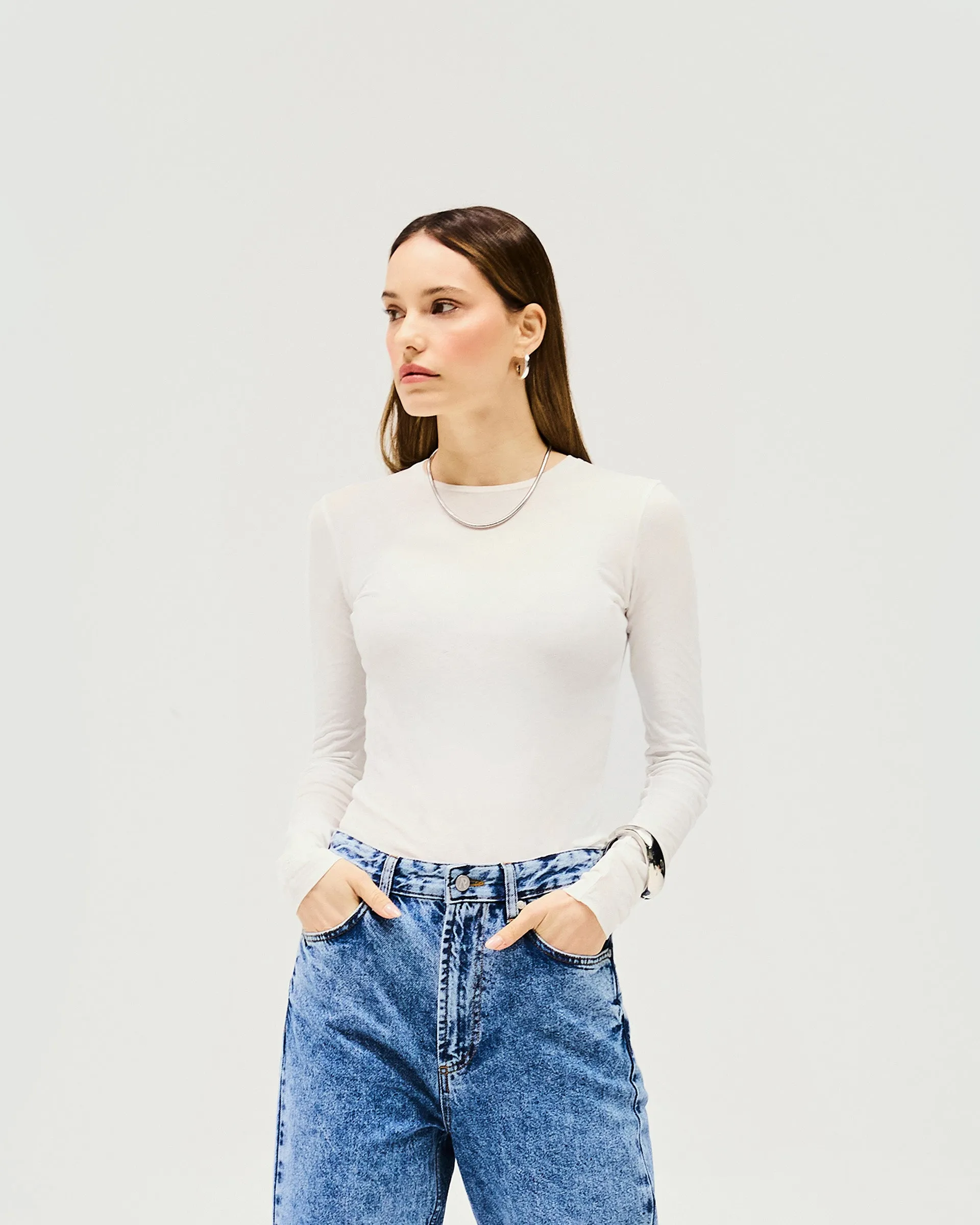 Trigger Long Sleeve - Cream