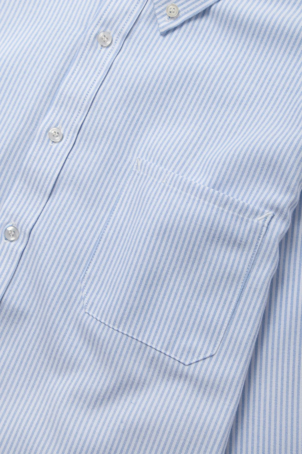 TRS - Striped Oxford Shirt - Blue