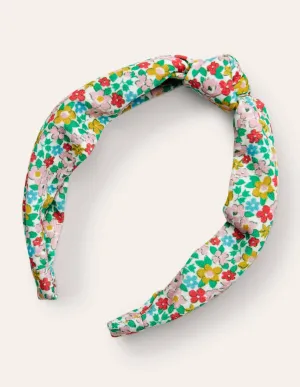 Twist Headband-Multi Spring Floral