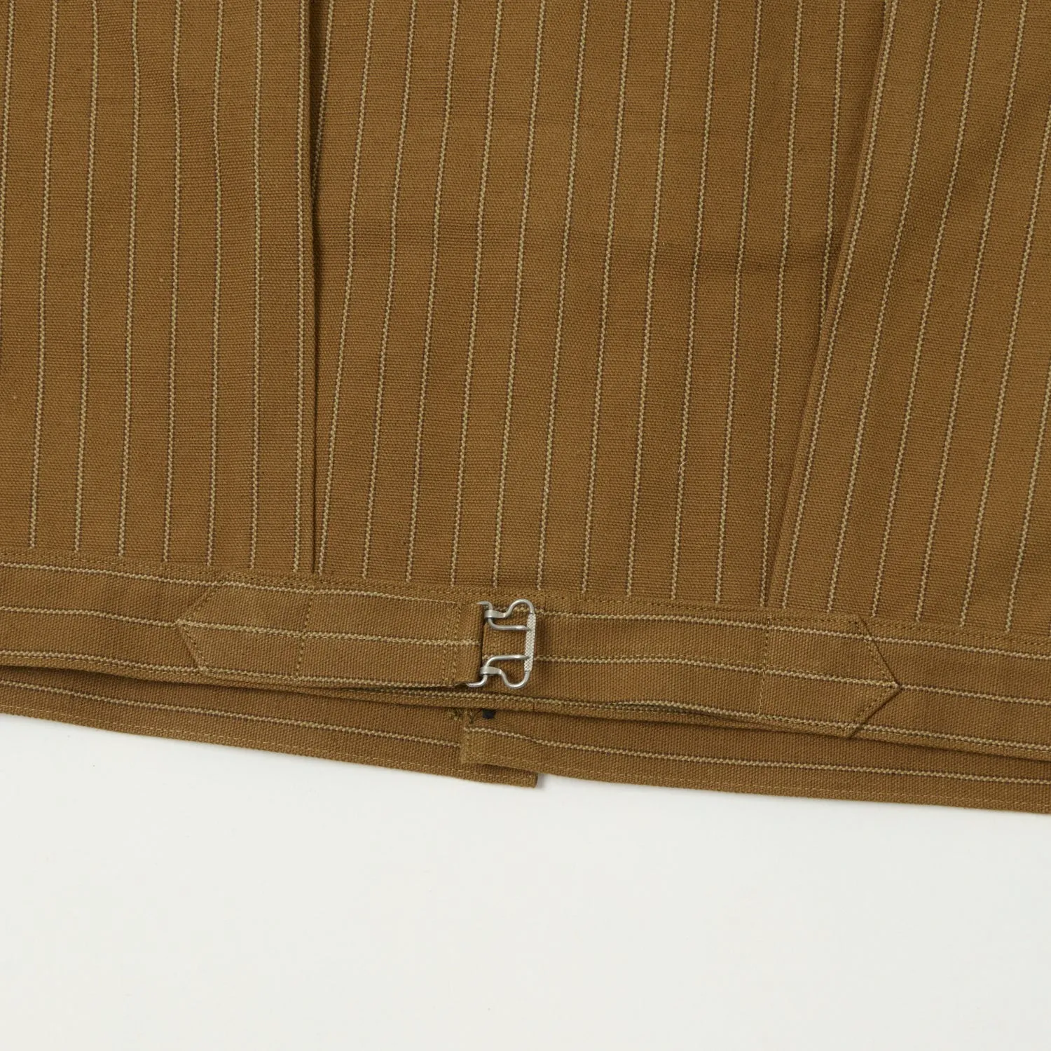 Warehouse & Co 2214 1880s Heavy Leather Bound 'Greenebaum' Jacket - Duck Stripe