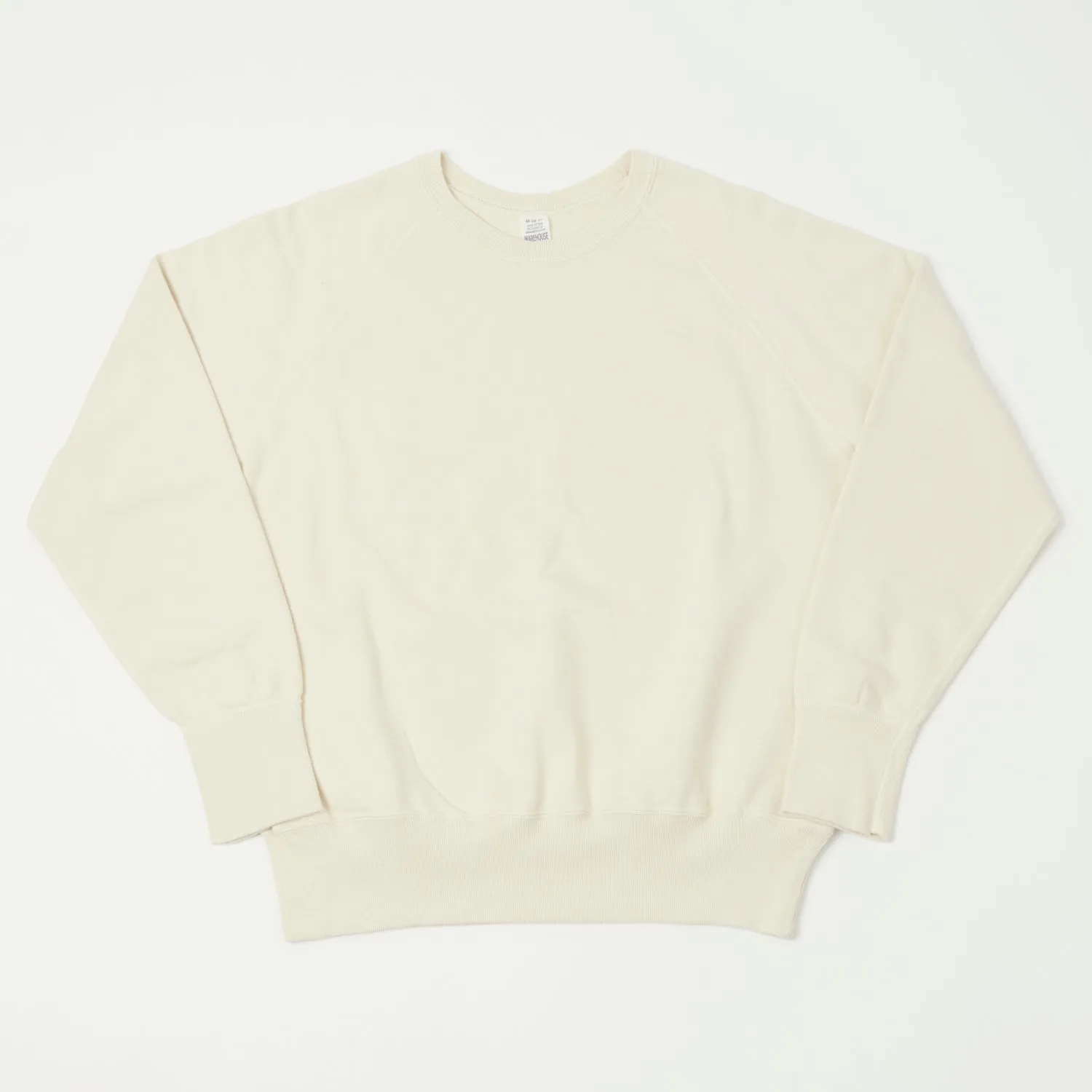 Warehouse & Co 461 Crew Neck Sweatshirt - Cream