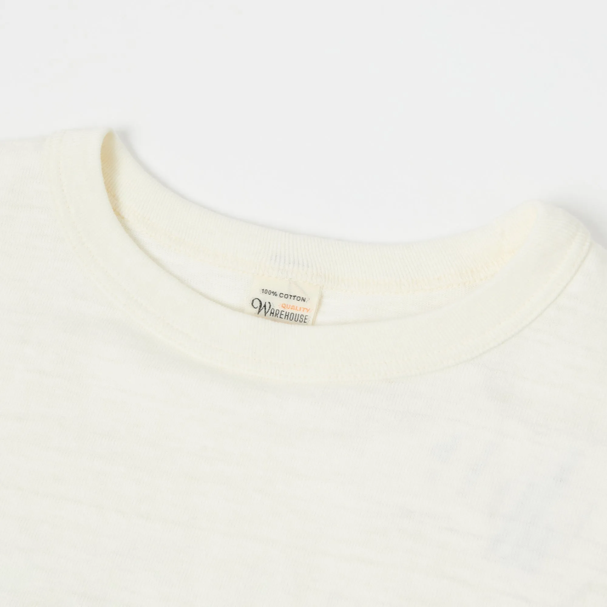 Warehouse & Co 4800 Baseball Tee - Cream/Light Green