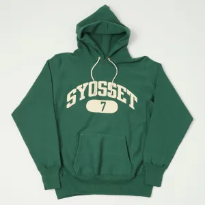 Warehouse & Co 484 'Syosset' Reverse Weave Hooded Sweatshirt - Green