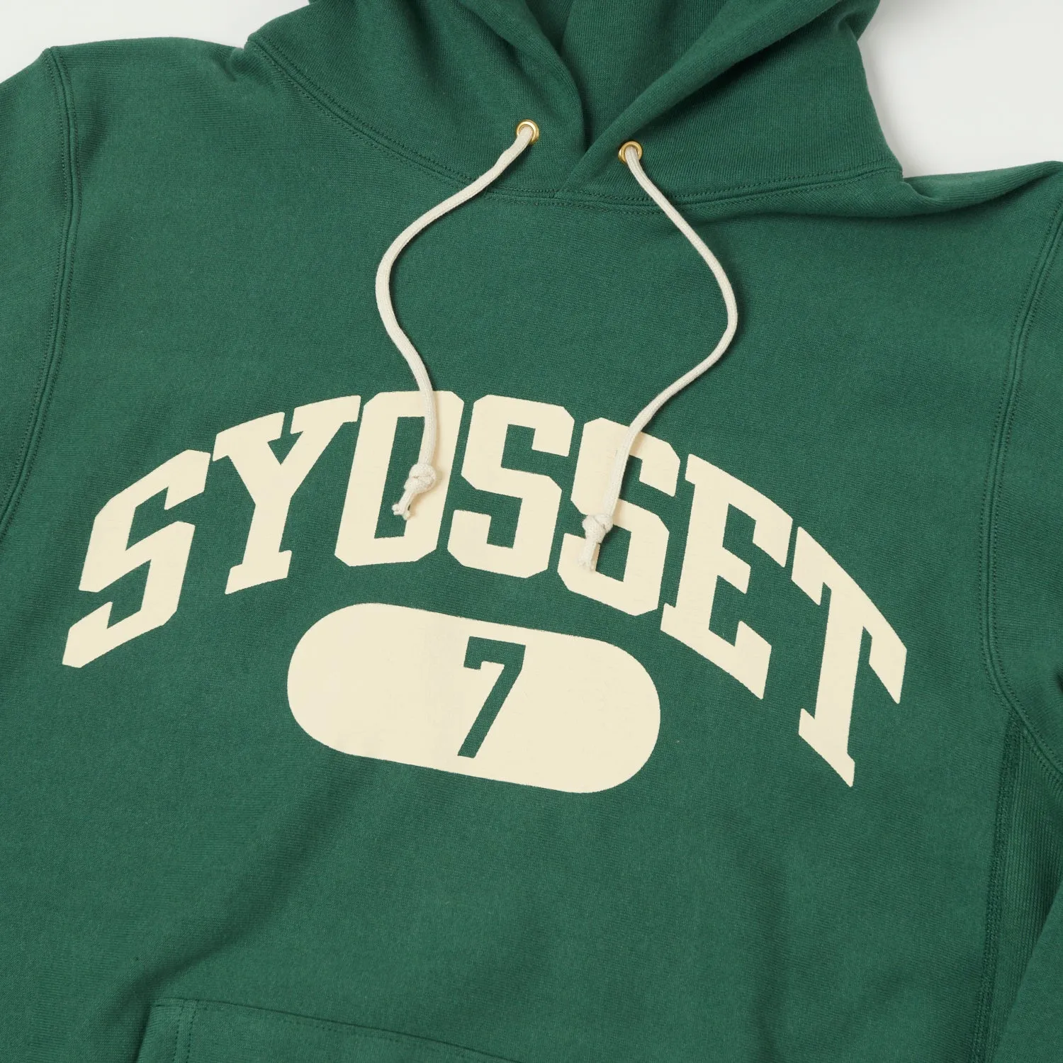 Warehouse & Co 484 'Syosset' Reverse Weave Hooded Sweatshirt - Green
