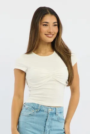 White Top Short Sleeve