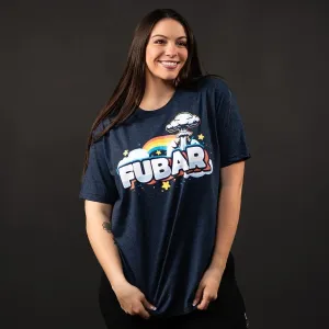 Women's FUBAR Boyfriend Fit T-Shirt - Midnight Navy