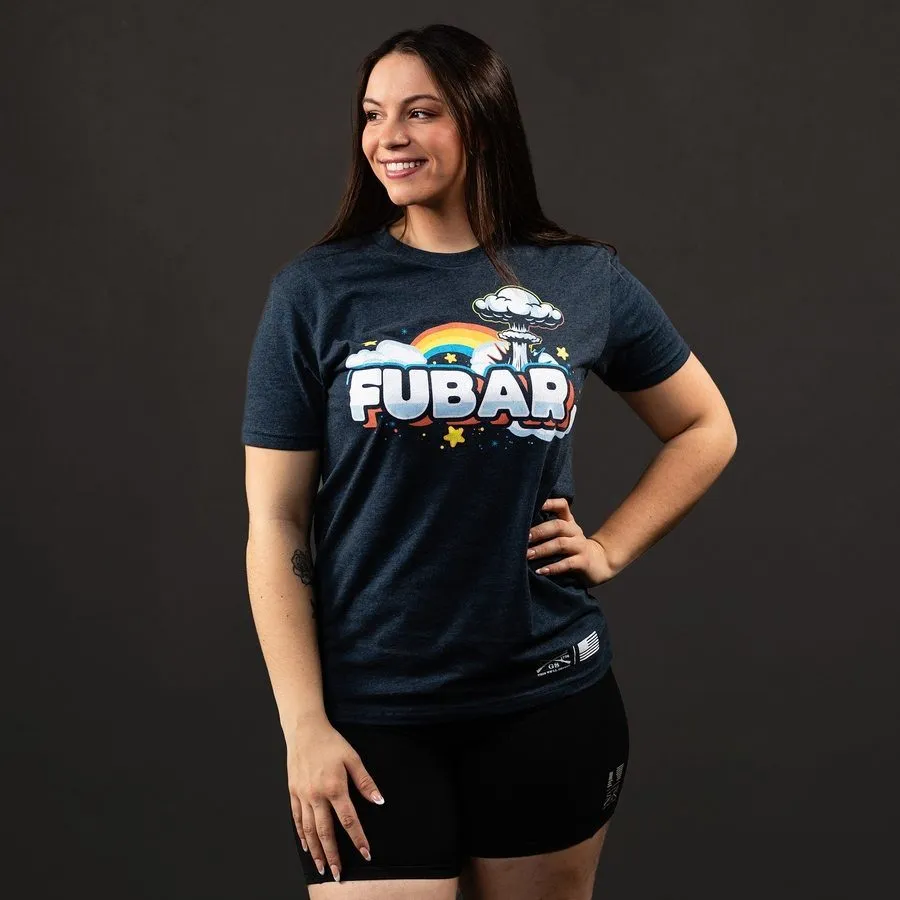Women's FUBAR Boyfriend Fit T-Shirt - Midnight Navy