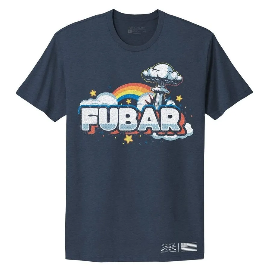 Women's FUBAR Boyfriend Fit T-Shirt - Midnight Navy