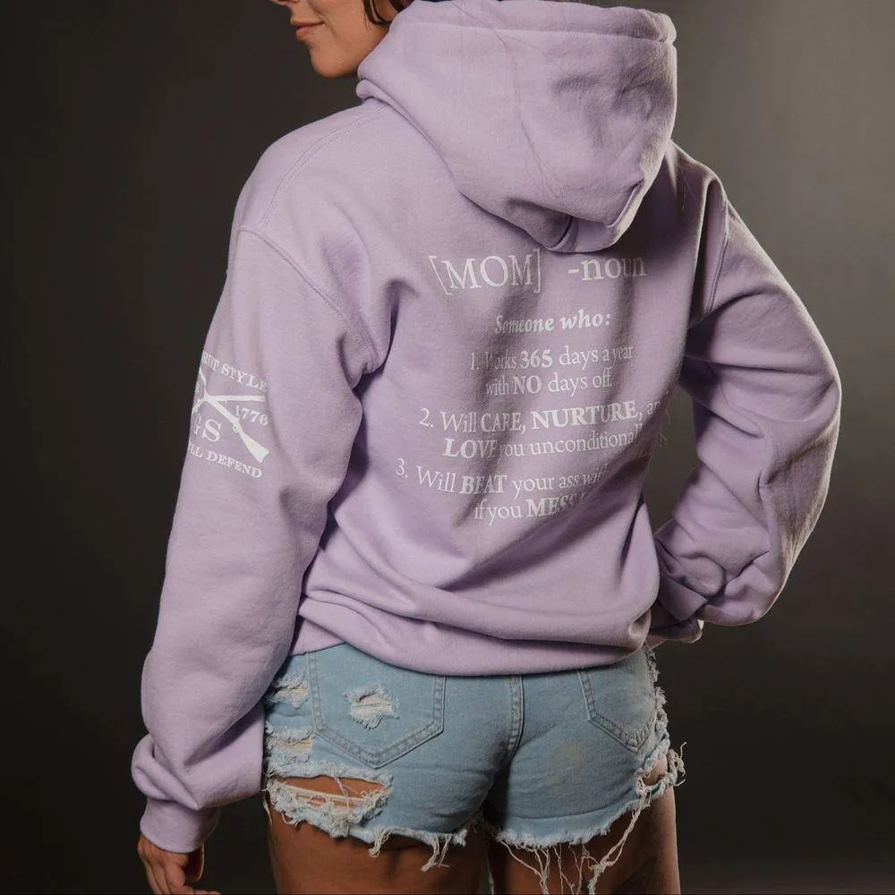 Women's Mom Defined Hoodie - Orchid
