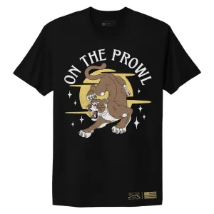 Women's On The Prowl Boyfriend Fit T-Shirt - Black