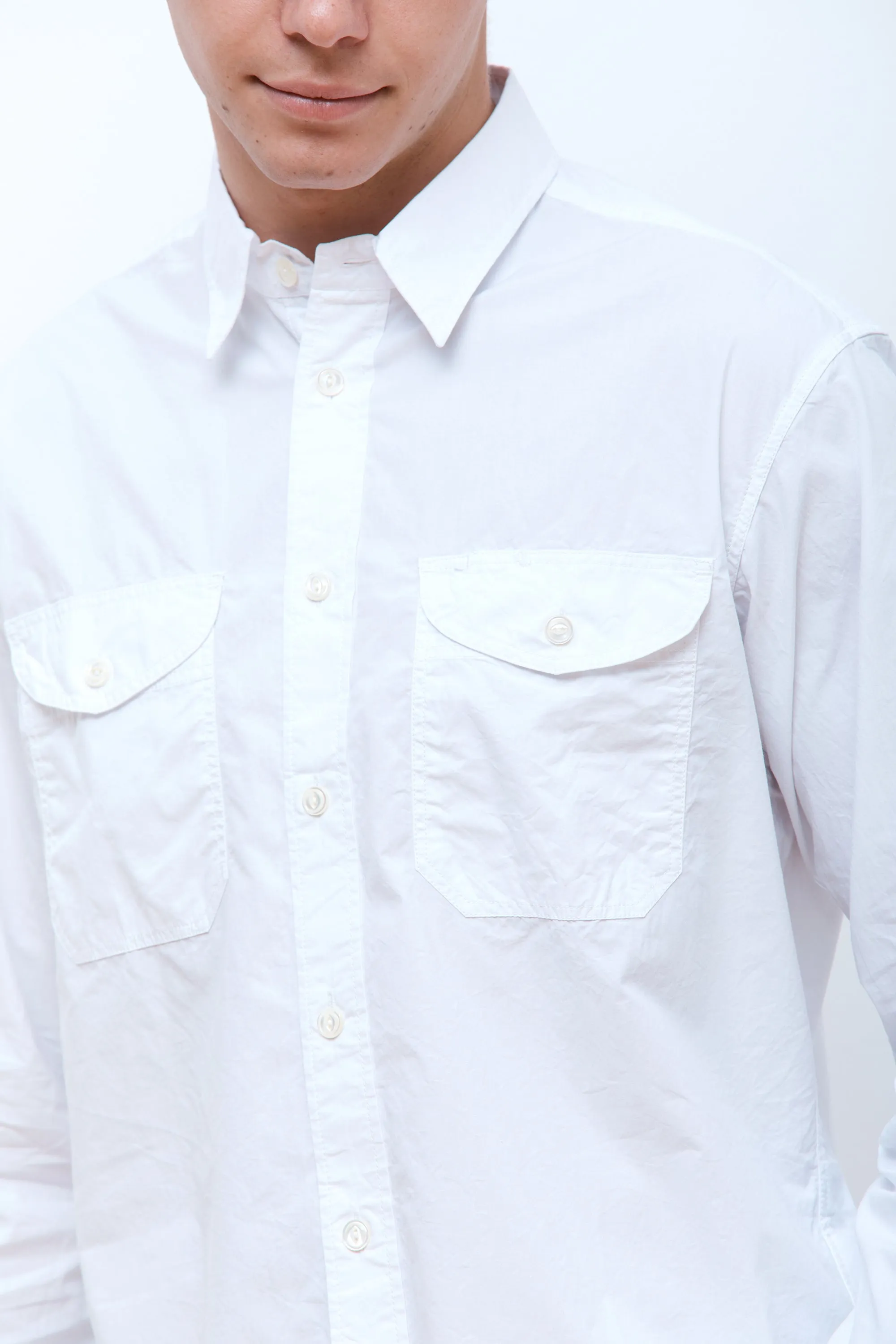Work Shirt White